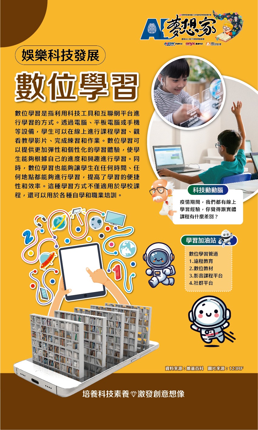 數位學習與遊戲化教育